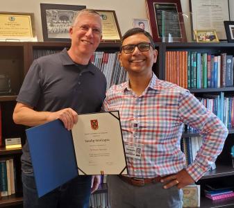 Dr. Sandip SenGupta - Queens 35 years!