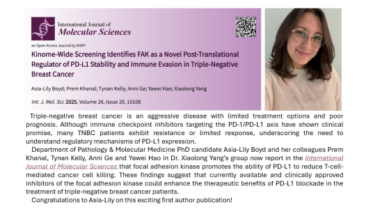 Asia Boyd International Journal of Molecular Sciences Publication