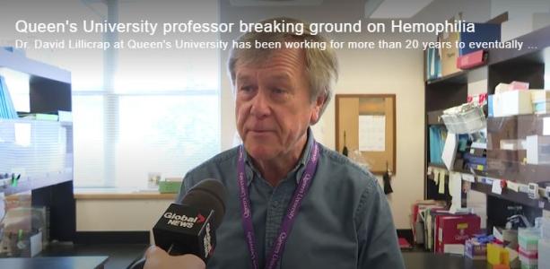 Queen’s University professor breaking ground on Hemophilia