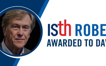 Dr. Lillicrap awarded the Harold R. Roberts Award