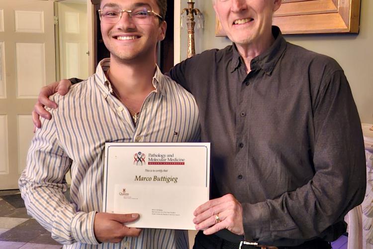 Marco Buttigieg & Dr. Peter Greer