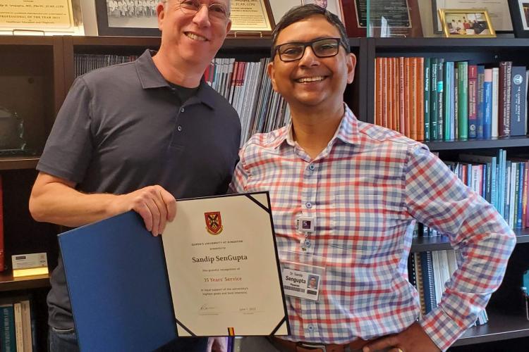 Dr. Sandip SenGupta - Queens 35 years!