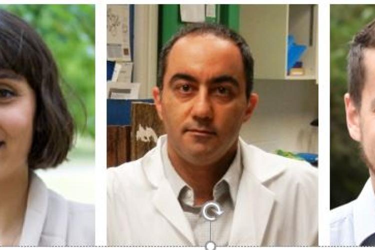 Drs. Victoria Hoskin and Abdi Ghaffari, and MD/PhD candidate Brian Laight 