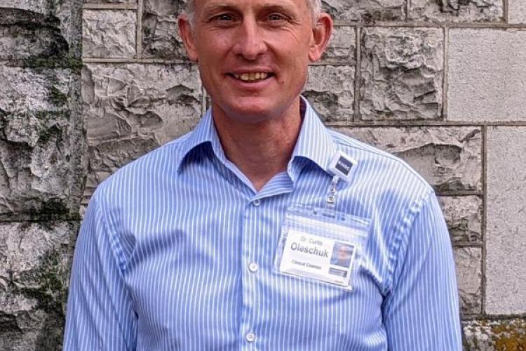 Dr. Curtis Oleschuk -Service Chief for Clinical Chemistry 
