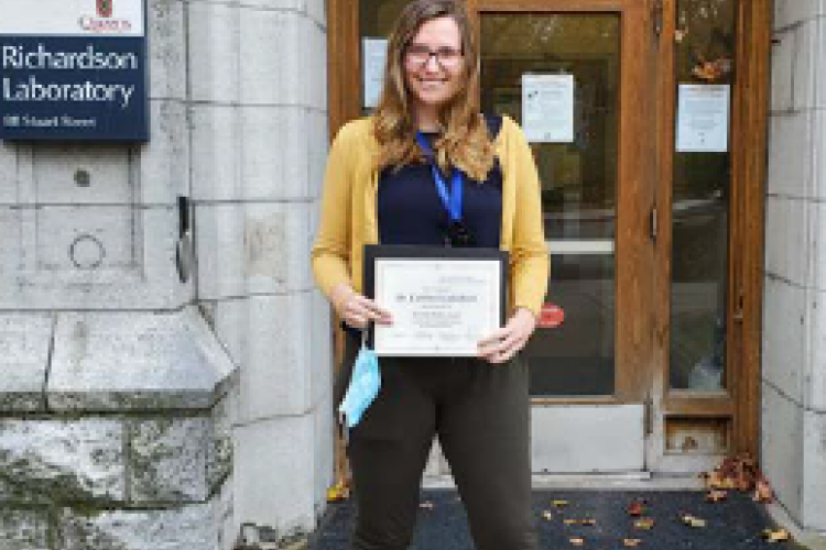 Congratulations to Dr. Kaitlin Vanderbeck!